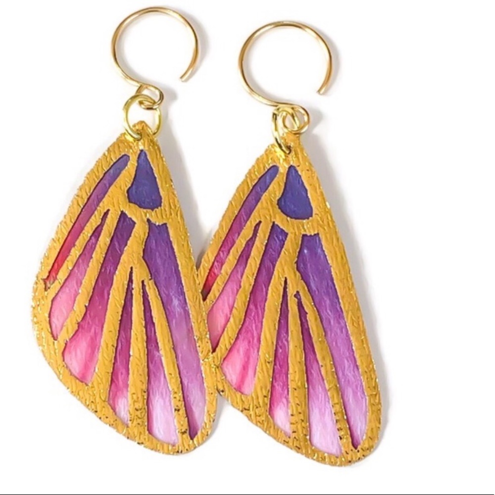 Butterfly Wing Earrings